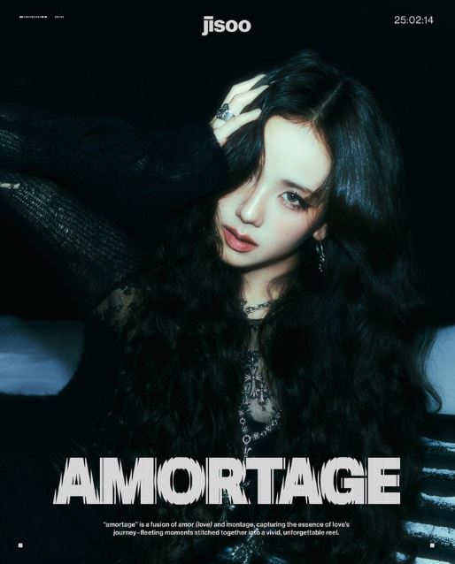 BLACKPINK金智秀（Jisoo）发布solo专辑《AMORTAGE》主打歌《earthquake》MV