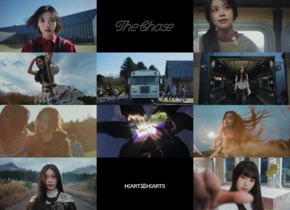 SM的新人女子团体Hearts2Hearts公开出道曲《The Chase》MV预告片-1